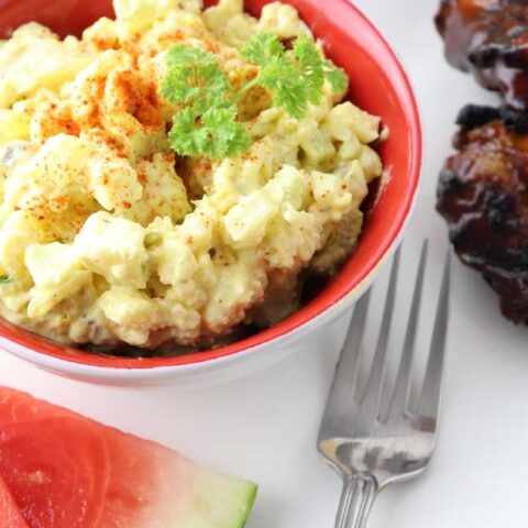 Cauliflower potato salad