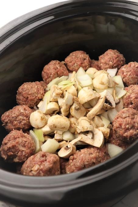 Keto Swedish Meatballs in Slow Cooker - Five Starr Dishes